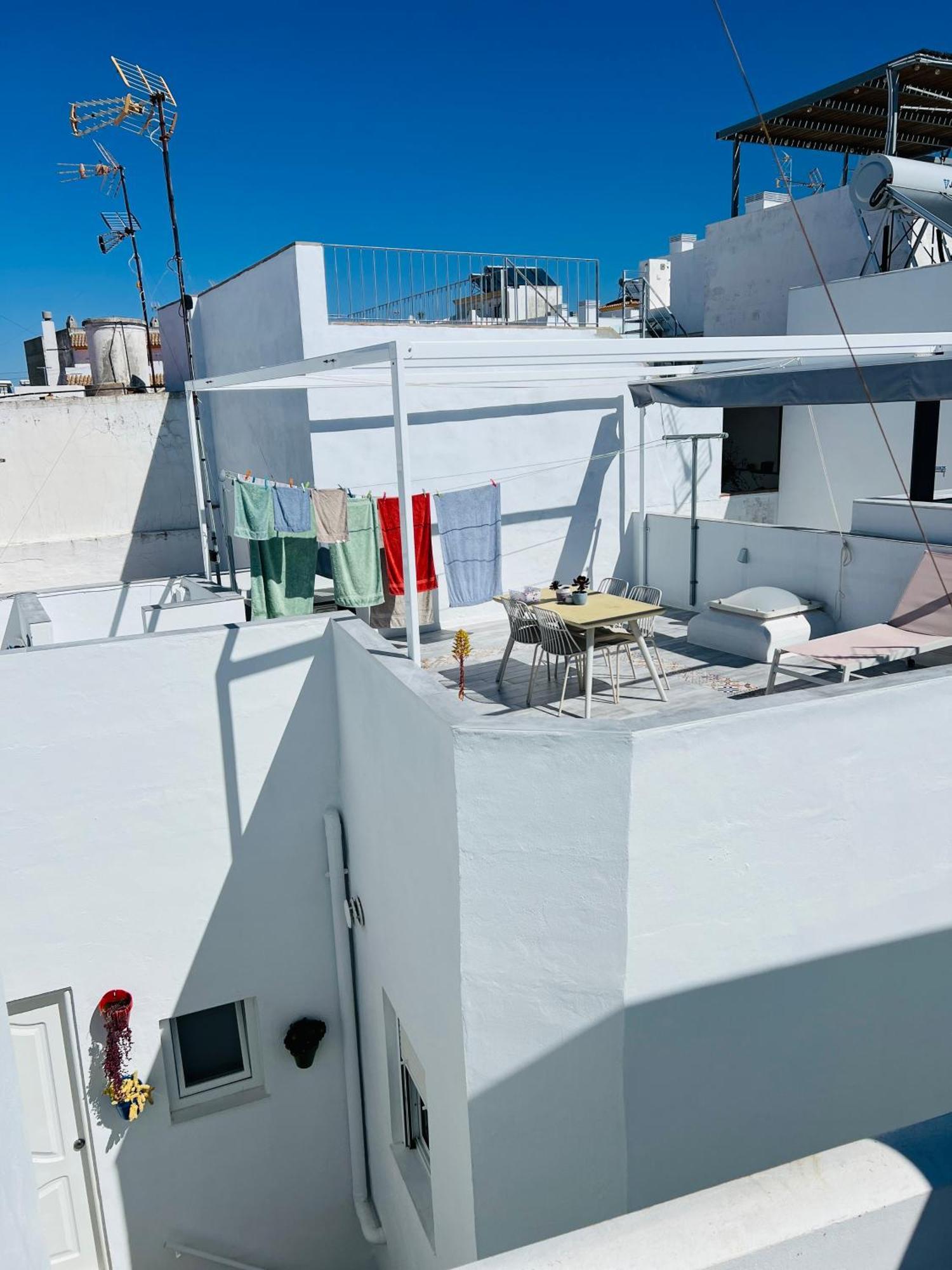 Апартаменты Vivienda Carolina•Terraza Privada Y Parking• Кониль-де-ла-Фронтера Экстерьер фото